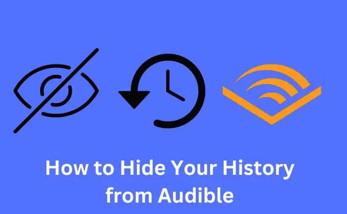 How do I Clear my Listening History on Audible