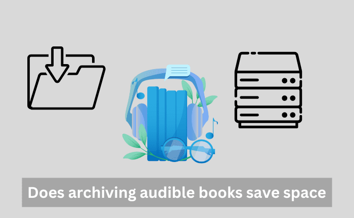 What happens to archived audible books